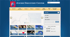 Desktop Screenshot of jewishdiscoverycenter.org